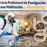 servicio fumigacion casa monterrey
